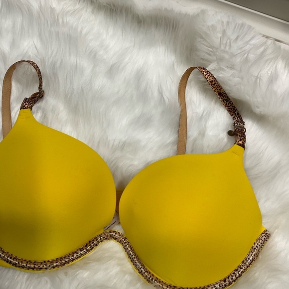 Rare Very Sexy Victoria's Secret VintageYellow and Tan Bra Set - Picture 7 of 13